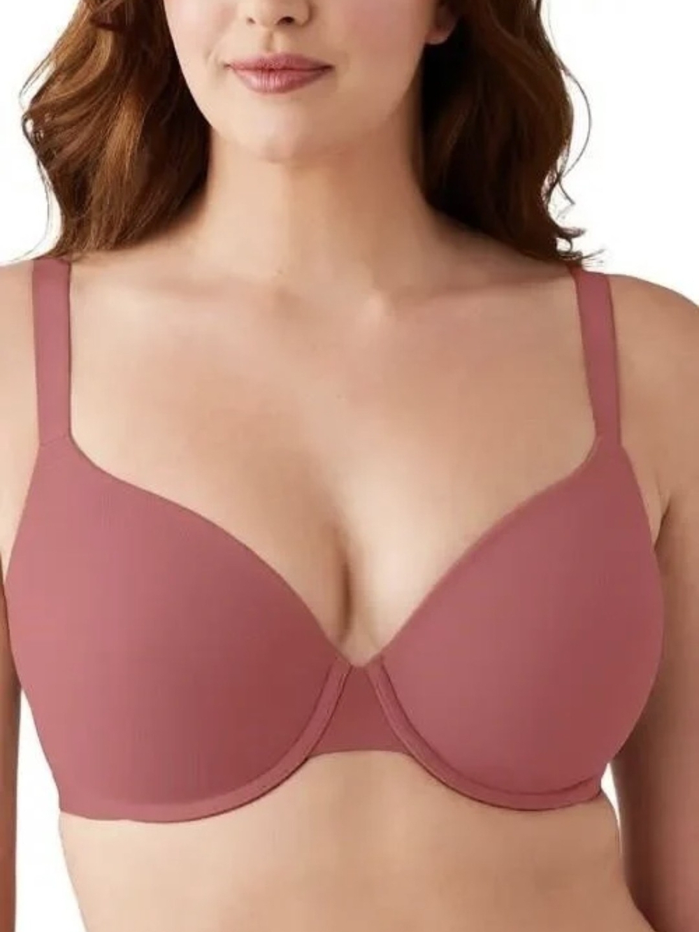 NEW / NWT Wacoal Smooth Shape Revelation Underwire Bra in Dusty Rose 34G